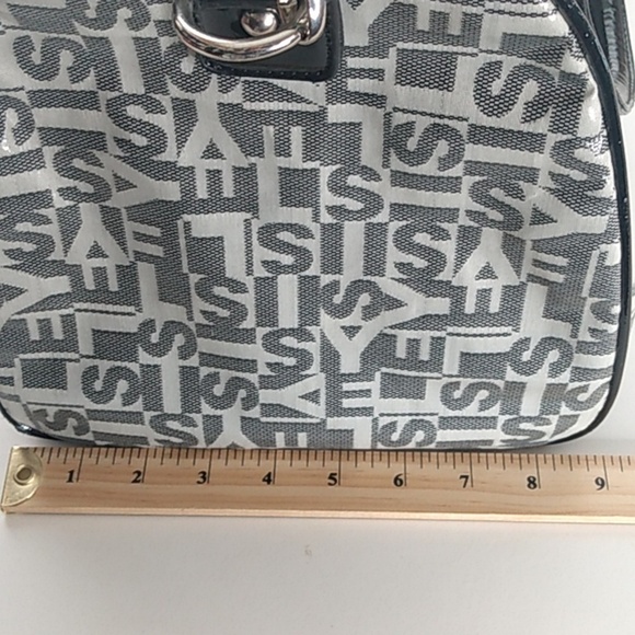 SISLEY Women's Purse 👜 LG Black and Grey - Picture 13 of 13